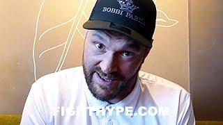 TYSON FURY GIVES TONY BELLEW A HEARTFELT WARNING; EXPLAINS WHY "I DON'T WANT TO FIGHT TONY"