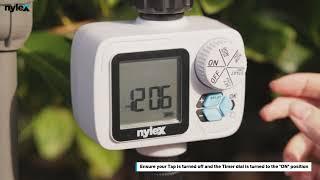 Nylex Digital Tap Timer Set Up