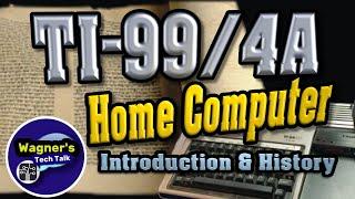 TI-99/4A Home Computer Introduction & History: Ports, Software and Peripherals  for the TI994A