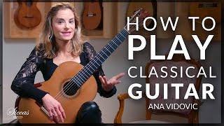 How to play Classical Guitar - The MYSTERY Behind Ana Vidovic's Tremolo Technique