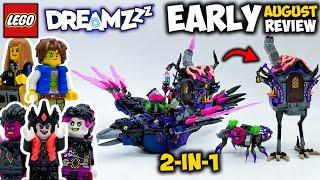 The Never Witch's Midnight Raven EARLY Review! *BOTH BUILDS* | LEGO Dreamzzz Set 71478