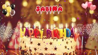 SABINA Happy Birthday Song – Happy birthday to you