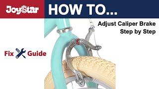 JOYSTAR Kids Bike Fix -  How to Adjust Front Caliper Brake