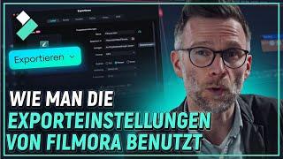 Wie man die Exporteinstellungen von Filmora benutzt | Wondershare Filmora Tutorial