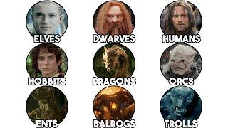 Every Lord of the Rings Race Explained in 13 Minutes