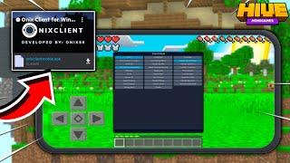 Onix Client Mobile... (Minecraft Bedrock)