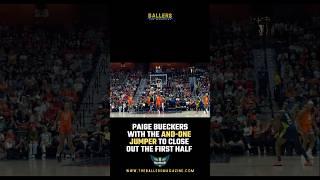 Paige Bueckers with the and-one to close out the first qtr for the Dallas Wings  #wnba #shorts