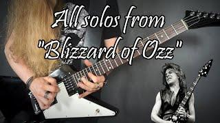 Randy Rhoads All Solos From "Blizzard of Ozz" Album Cover