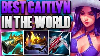 BEST CAITLYN IN THE WORLD AMAZING ADC GAMEPLAY | CHALLENGER ADC CAITLYN | Patch 14.19 S14