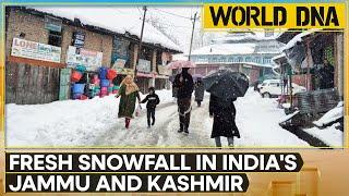 India: Heavy Snowfall Hits Jammu & Kashmir, Roads Blocked & Schools Shut | World DNA