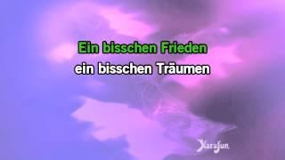 Karaoke Ein Bisschen Frieden - Nicole *