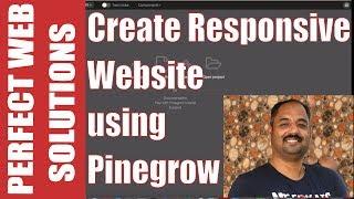 Web Development Tutorial Learn To Convert the NonResponsive website into Responsive in Pinegrow 2017