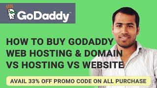 GoDaddy | What is Web Hosting? How to Buy Web Server from GoDaddy | Shared vs VPS vs Dedicated