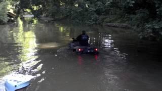 2013 Can Am xmr 1000 playing in the water