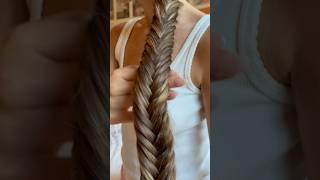 Fish tail braid tut  #hairstyle #braidstyles