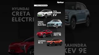Tata Harrier.ev vs Hyundai Creta Electric vs Mahindra XEV 9E vs Mahindra BE 6!