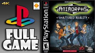 Animorphs: Shattered Reality (PS1) - Full Game Walkthrough / Longplay [4K 60ᶠᵖˢ UHD]