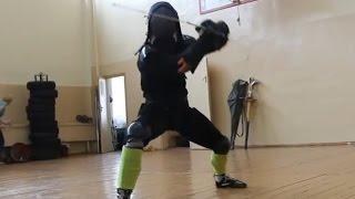 HEMA (Meyer) Minsk longsword sparring session # 2 (there is no double hit and afterblow)