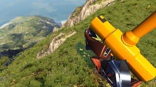 SLEDGEHAMMER OFF A CLIFF?!? (BeamNG Drive Funny Moments #10)