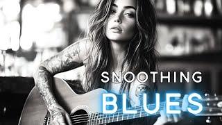 Elegant Slow Blues Guitar - MRelaxing Blues Night & Slow Music for Relaxation, Cooling Your Soul