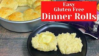 EASY GLUTEN FREE DINNER ROLLS | Great Value Gluten Free Flour Recipe