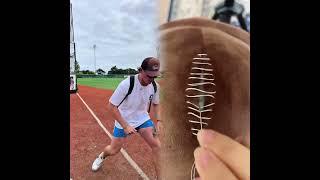 2-Can’t trust this guy with anything! #tryout #football #baseball
