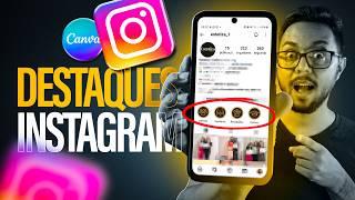 Criando Capas Coerentes para DESTAQUES DO INSTAGRAM com o Canva