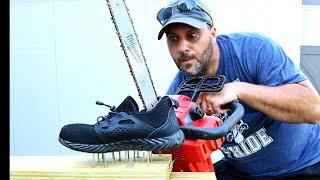 Are Indestructible Shoes Really "Indestructible?" Indestructible shoes vs regular steel toe test!