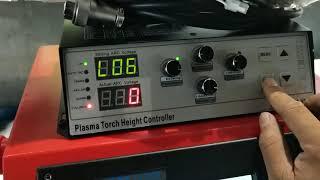 how to reset  automatic THC portable plasma touch height controller F1621