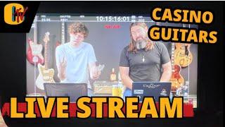 Casino Guitars Live Stream Discussion - Asheville Guitar Show