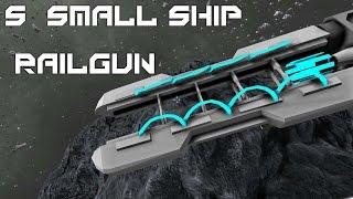 SpaceEngineers Small Ship Railgun