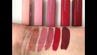 MAYBELLINE SUPER STAY MATTE INK REVIEW & SWATCHES