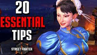 20 Essential Tips for New and Returning Players to Street Fighter 6