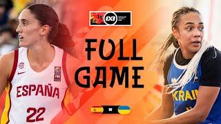 Spain  vs Ukraine  | Women | Full Pool Game | FIBA 3x3 World Cup 2025 | 3x3 Basketball