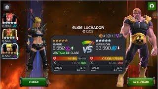 Grazia Puppi Vs Hiperión -  MARVEL Contest Of Champions 