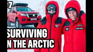 To the Arctic in a Single Vehicle. Overnight in the Frozen Tundra Off-Road to Cape Chelyuskin Part 7