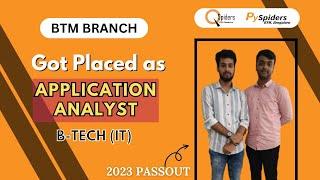 Congratulations Akash Parihar getting placed from Pyspiders BTM