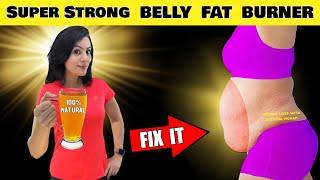 Super Strong Belly Fat Cutter Drink  Lose 15 Kgs  100% Natural Belly Fat Burner Drink - TRY IT