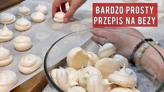 Kruche bezy - krok po kroku #prostoismacznie #bezy