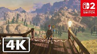 The Legends of Zelda BOTW Switch 2 - Over 10 Minutes of Gameplay (4K60FPS)