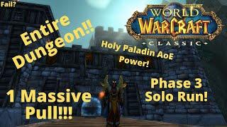 Wow Classic Shadowfang Keep | Entire Dungeon 1 Pull | Holy Paladin AoE |  Shadowfang Keep Classic