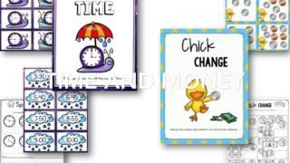 Spring Math Centers for Second Grade