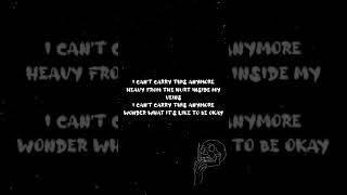 Anson Seabra - I can't carry this anymore (Lyrics)