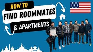 HOW TO FIND APARTMENTS AND ROOMMATES IN AMERICA? | F1 VISA