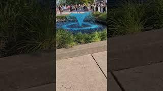 Blue water, water fountain ️. #kehlaniconcert #pride️‍  #goodvibes #jiffy #lube #live #virginia