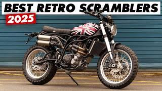 The 14 Best Retro Scrambler Motorcycles For 2025!