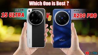  Duel High Tech!! XIAOMI 15 ULTRA VS VIVO X200 PRO Off in a Smartphone Showdown!