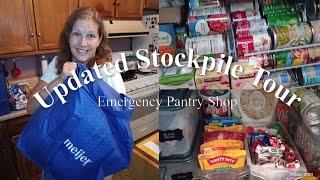 Stockpile Tour 2024/Stockpile Organization/Emergency Prepper Pantry Shop