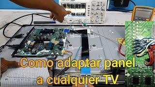 CURSO GRATIS️ Video#2 Adaptación de Panel LG a TV SAMSUNG, te ensañare todo el proceso paso a paso