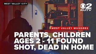 Parents, three children under age 11 found dead inside West Valley home